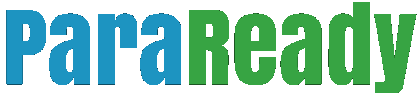 ParaReady. Ready to test. Ready to teach. Ready2Para.